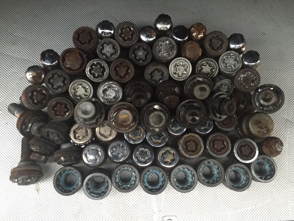 locking wheel nut removal